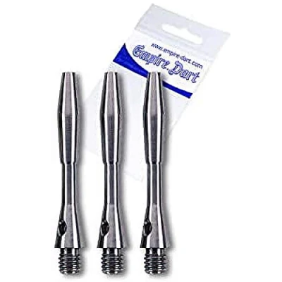 Image of Unicorn XL Ti Dart Shafts 100% Titanium Short 35.3 mm Natural 3 Stems