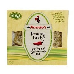 Image of Nando&#039;s Lemon and Herb Peri Seasoning Rub 25 g (Pack of 2)