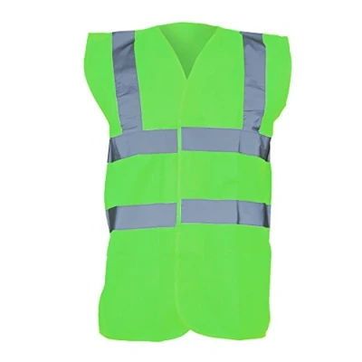 Image of Yoko Unisex Premium Hi Vis Waistcoat Vest/Jacket (3XL) (Lime)