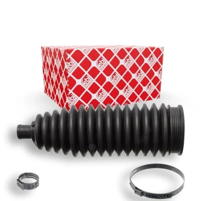 Image of 1608025480 Bellow, steering FEBI BILSTEIN 102346 Thermoplast Front Axle Left, Right with clamps