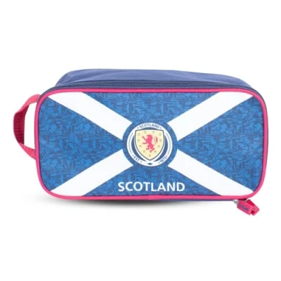 Image of Hy Pro Officially Licensed Scotland Boot Bag Scottish FA, Football, Ideal for Storage, Great Gift Idea