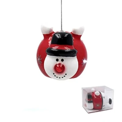 Image of The Leonardo Collection Snowman LED Bauble