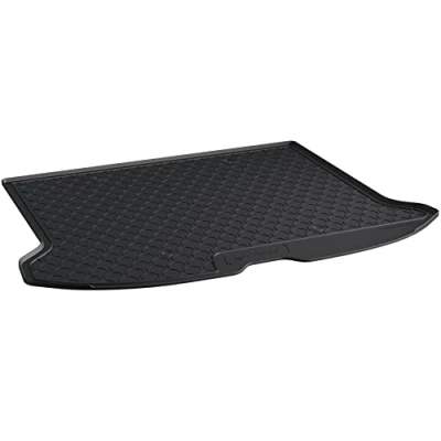 Image of Gledrin1903 Rubbasol (Rubber) Trunk Mat 2008 2016 (Narrow Spare Tyre), Black