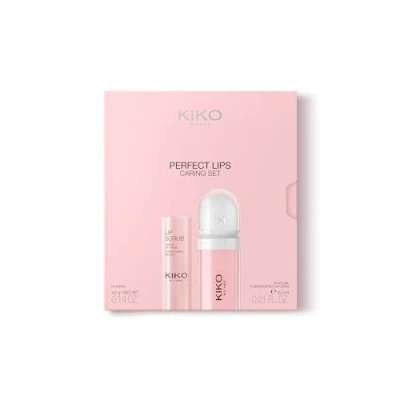 Image of KIKO Milano Perfect Lips Caring Set, Skincare Set: 1 Lip Scrub And Perfecting Cream