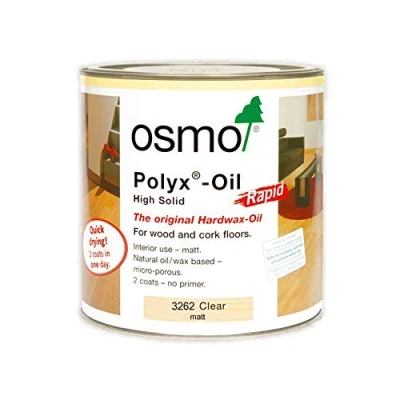 Image of Osmo 3262C Polyx Hard Wax Oil Rapid Clear Matt, 0.75 Litre