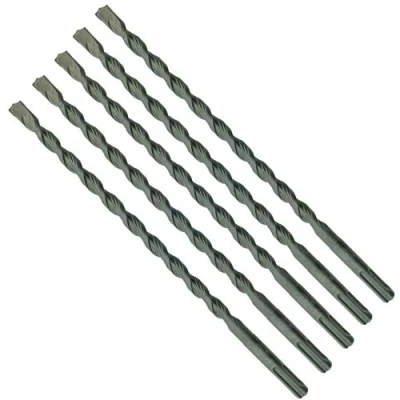 Image of 5 x SabreCut SDSB10_5 10mm 210mm PGM Approved SDS Plus Drill Bits for Stone Concrete Brick