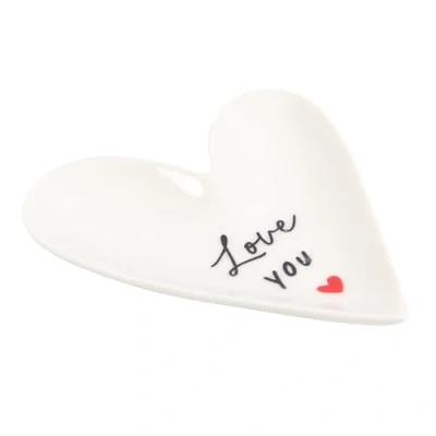 Image of Something Different Wholesale Heart shaped Love You Trinket Dish Ideal for Valentine&#039;s, Mother&#039;s Day, and Anniversaries
