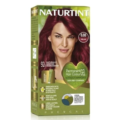 Image of Naturtint Permanent Hair Colour, 6.66 Fireland (Packaging May Vary)
