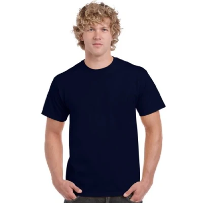 Image of Gildan Men&#039;s Crew Neck Short SleeveT Shirt, Blue (Navy), XXXX Large