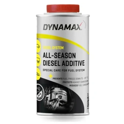 Image of Dynamax All Season Diesel Fuel Additive Treatment 500ml, Treats 500 litres, Improve Cold Starts up to 25C