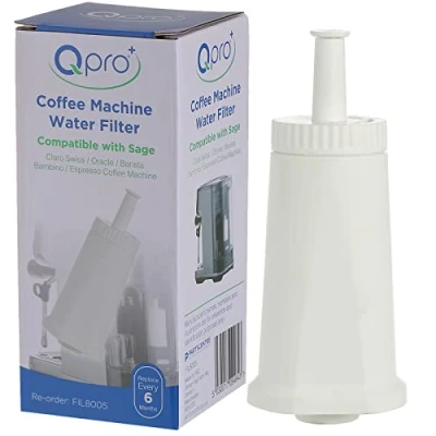 Image of Qpro Water Filter for sage Coffee Machine Models BES500 SES990 SES980 SES878 SES875 SES880 BES920 BES810 BES008 Appliances Softener Filters