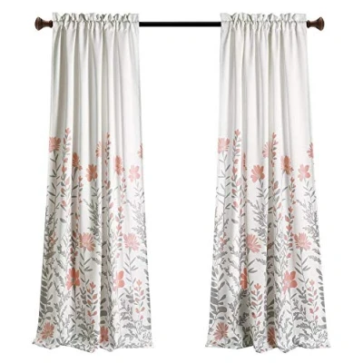 Image of Lush Decor Aprile Room, Polyester, Blush, 52&quot; W x 84&quot; L (Pack of 1)