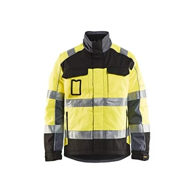 Image of Blakläder 485118113399M Size Medium Cl.2 &quot;High Vis&quot; Winter Jacket Yellow/Black