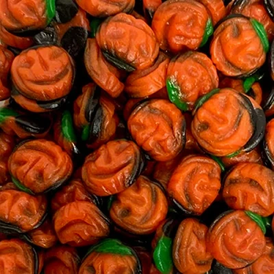Image of Jelly Pumpkins 700g Re Sealable Pouch by The Gourmet Sweet Company