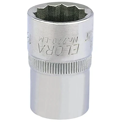Image of Elora Bi Hexagon Socket, 1/2&quot; Sq. Dr., 18mm
