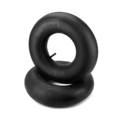 Image of QWORK® 2pcs 13x5.00 6 Inner Tube Tyre Replacement Tubes Straight Valve for Lawnmowers Hand Trucks