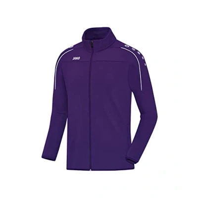 Image of JAKO Men&#039;s Classico mit Durchgehendem Rv Training Jacket, Purple, L