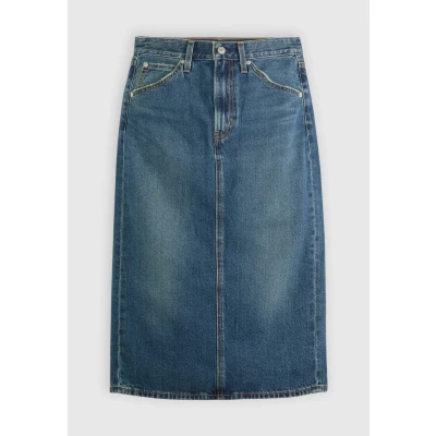 Image of Levi&#039;s HR BACK SLIT Skirt Denim skirt, Women&#039;s, Size: 24, Review time
