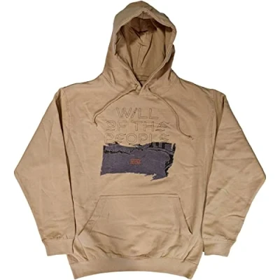 Image of Muse Hoodie Will of The People Band Logo Official Unisex Sand Pullover L
