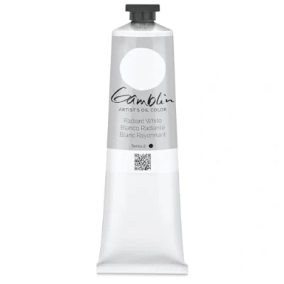 Image of Gamblin G2890 150ml Artists Grade Oil Color Radiant White