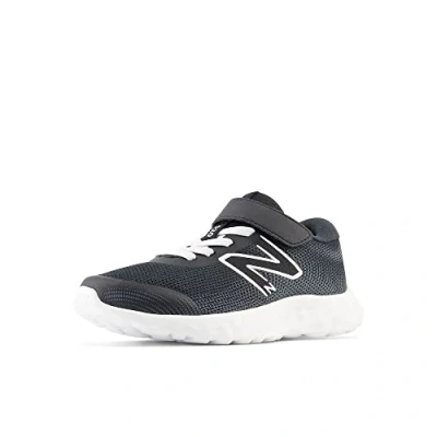 Image of New Balance 520V8 Unisex Competition running shoes for kids, Size: 12.5K, Black Textile/synthetics