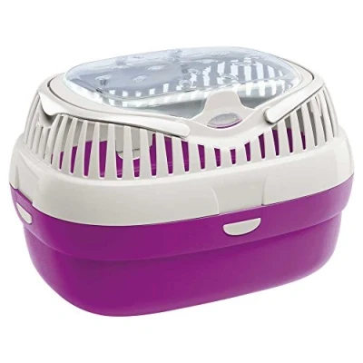 Image of Ferplast Hamster and Other Small Rodent Carrier ALADINO Travel Cage for Animals Rodents Hamsters