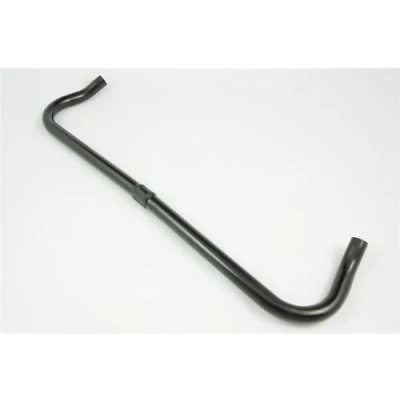 Image of RETRO BULL HORN STYLE BIKE HANDLEBARS FOR FIXIE,MTB,TREKKING,CLASSIC CYCLE BLACK