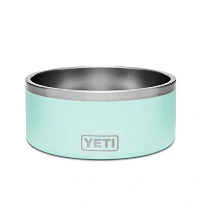 Image of YETI Boomer 8, Stainless Steel, Non Slip Dog Bowl, Holds 64 Ounces, Seafoam