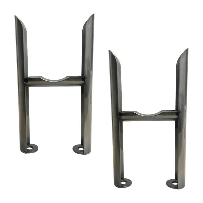 Image of Greened House Raw Metal Freestanding 3 Column Traditional Radiator Feet Central Heating and Electric