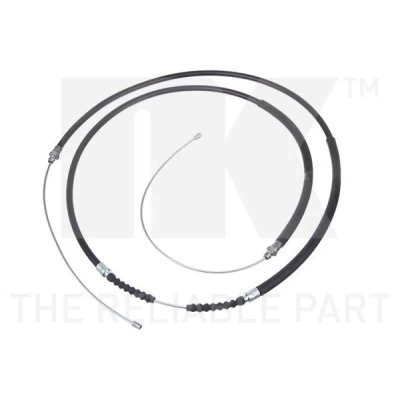 Image of 4745V4, 4745W5 Brake Cable NK 9023138 2715/890x2mm Disc FIAT: Ducato III Van, II Platform/Chassis, PEUGEOT: Boxer Van
