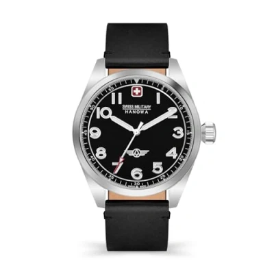Image of Swiss Military Hanowa Men Analog Quartz Watch with Stainless Steel Strap SMWGA2100401