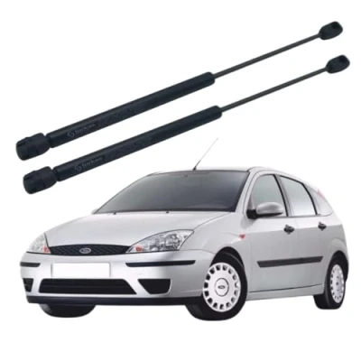 Image of TURKAS, 2x Rear Tailgate Boot Gas Spring Struts For FORD FOCUS MK1 HATCHBACK (1998 2004), Lift Support System 700 (N) 455mm