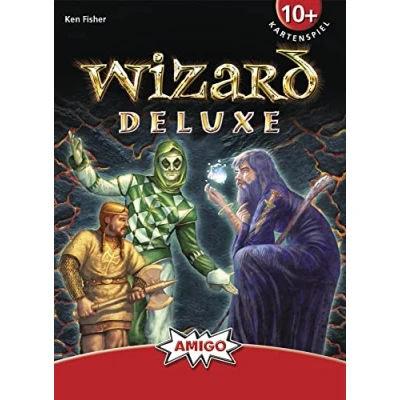 Image of AMIGO 02206 Wizard Deluxe Card Game, Multicoloured
