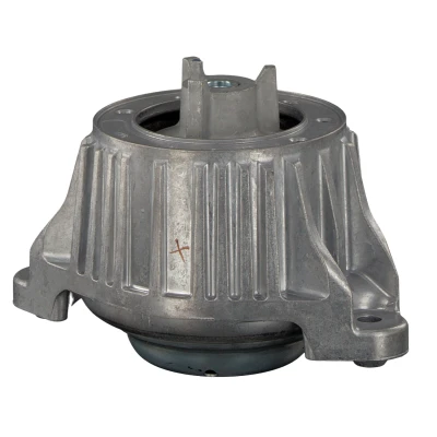 Image of 2042402217, A2042402217 Engine Mount FEBI BILSTEIN 29987 Left Front Hydro with splash protection cover