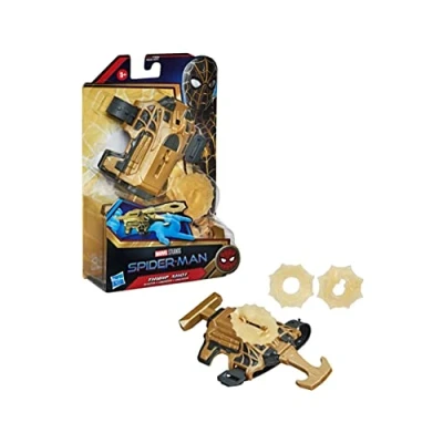 Image of Spider Man Marvel Thwip Shot Blaster Role Play Toy, Includes 3 Stretchy Web Projectiles, For Kids Ages 5 and Up