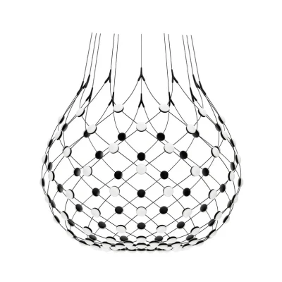 Image of Luceplan Mesh pendant light Ø 100cm 3m suspension system