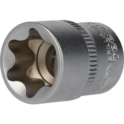 Image of BRILLIANT TOOLS BT021841 3/8 Inch Torx Socket Spanner Insert, 28 mm, E20 [Powered by KS Tools]