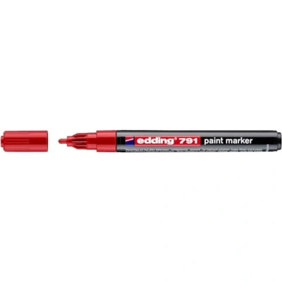 Image of Edding Marker Paint 791 red 1 2 mm
