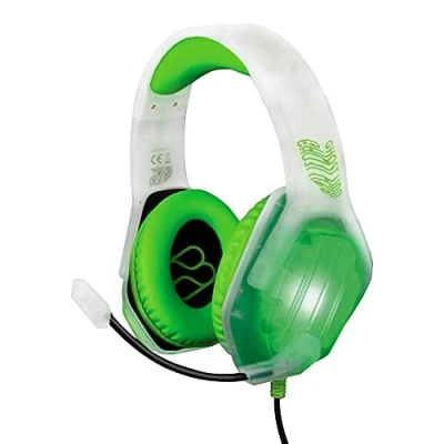 Image of FR TEC Ghost Headset Wired Head band Gaming Green, Transparent, White