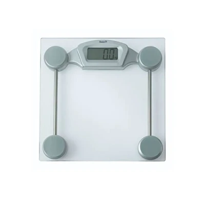 Image of Blue Canyon Glass Digital Display Bathroom Scales Measure Body, Luggage Weight Maintain Fitness kg/lb Unit Conversion 150kg Max Capacity High Precision Sensors Accurate Scale (Glass)