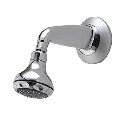 Image of Aqualisa 235047 Hydramax Complete Fixed Head and Arm, Chrome, 90mm, Silver