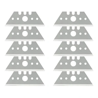 Image of wolfcraft 10 Professional trapezium Blades 0.65 x 52 mm I 4313000 Accessories for blade knives