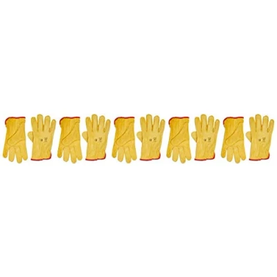 Image of Himalayan H310 10 Premium Drivers Glove, Yellow, Size, Pack of
