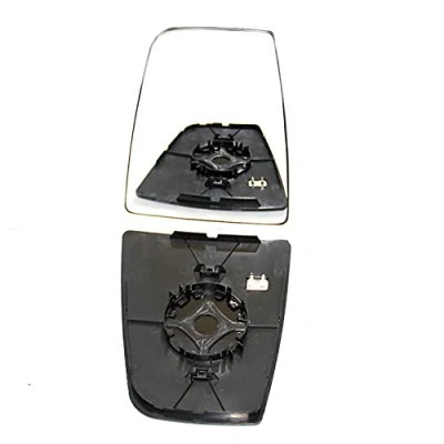 Image of Clip on Heated Base Convex Wing Mirror Glass fits Ford Transit 2014 to 2024 Left Passenger Side
