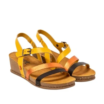 Image of ART Women&#039;s 1930 I Live Sandal, Nappa Multi Yellow, 4 UK