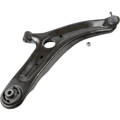 Image of 545011P000, 545011P100 Suspension Arm LEMFÖRDER 43398 01 Front Axle, Right Control Sheet Steel KIA: Venga, HYUNDAI: ix20