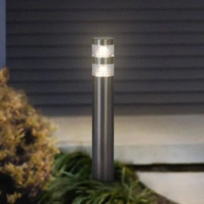 Image of LEDVANCE LED path lamp Endura Hybrid Orion Double, stainless steel