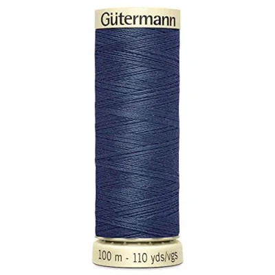 Image of Gutermann Sew All Sewing Thread 100m 593 Blue Grey