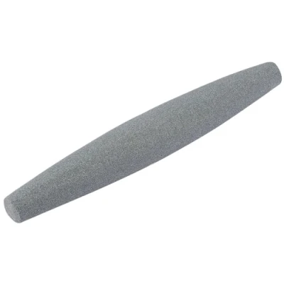 Image of Draper 65787 Round Tapered Aluminium Oxide Scythe Stone, 300mm