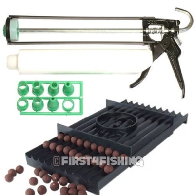 Image of Gardner Tackle Sausage Gun &amp; Longbase Boilie Making Kits Carp Fishing Baits